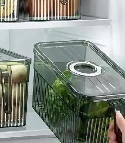 Conteneur organisateur de réfrigérateur FRESHDISH